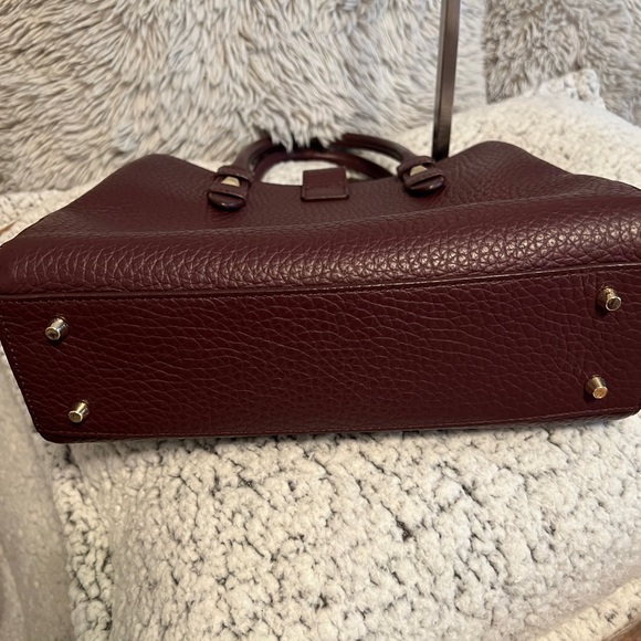 Furla Genuine Leather Bag with Gold and Brown Accents EUC beautiful fall color! - Picture 9 of 16